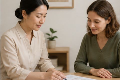 Private consultation room at Perth Acupuncture and Herbal Clinic