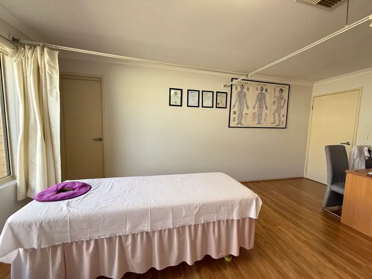Perth acupuncture clinic consultation room in Bentley WA