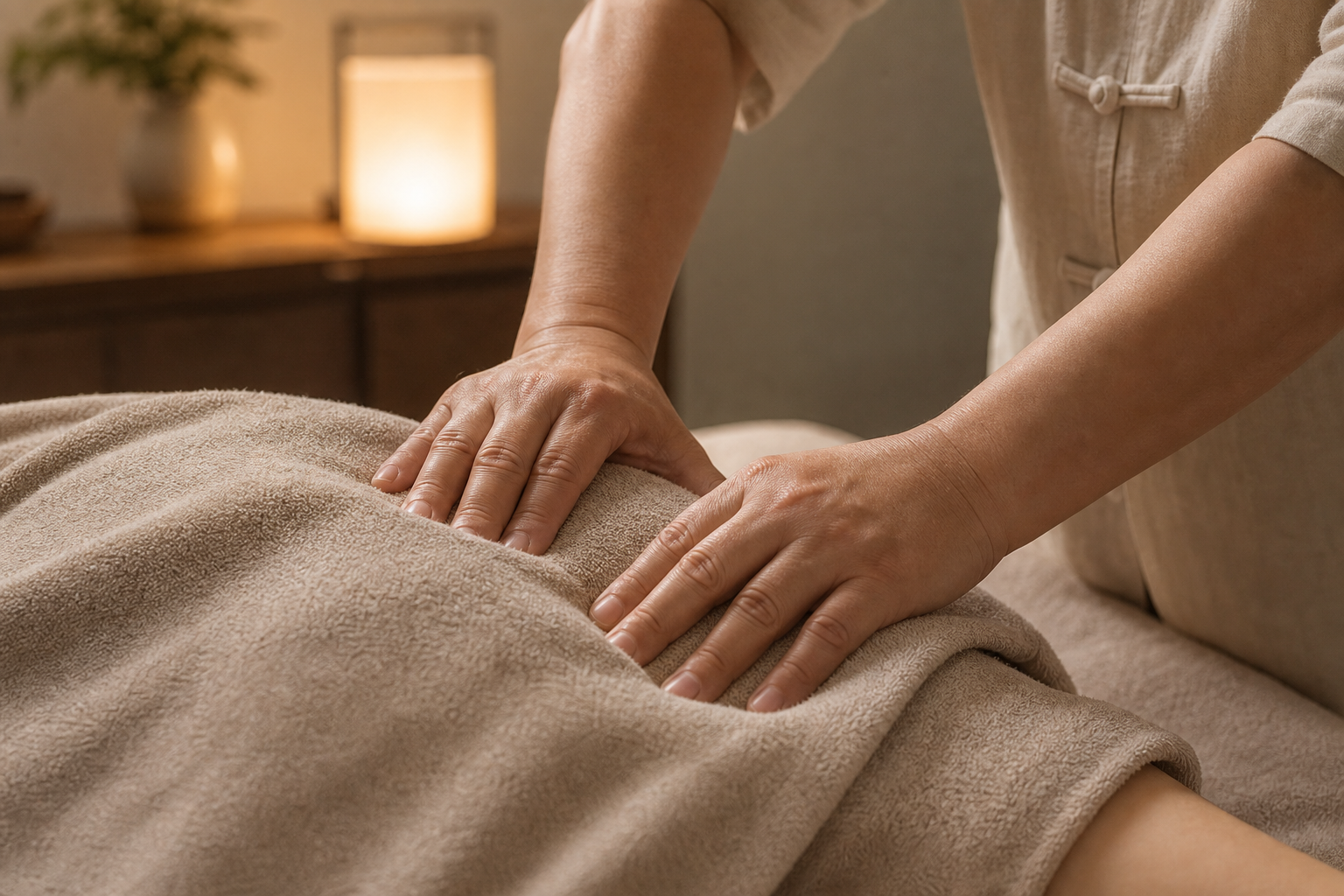 Tuina massage treatment room